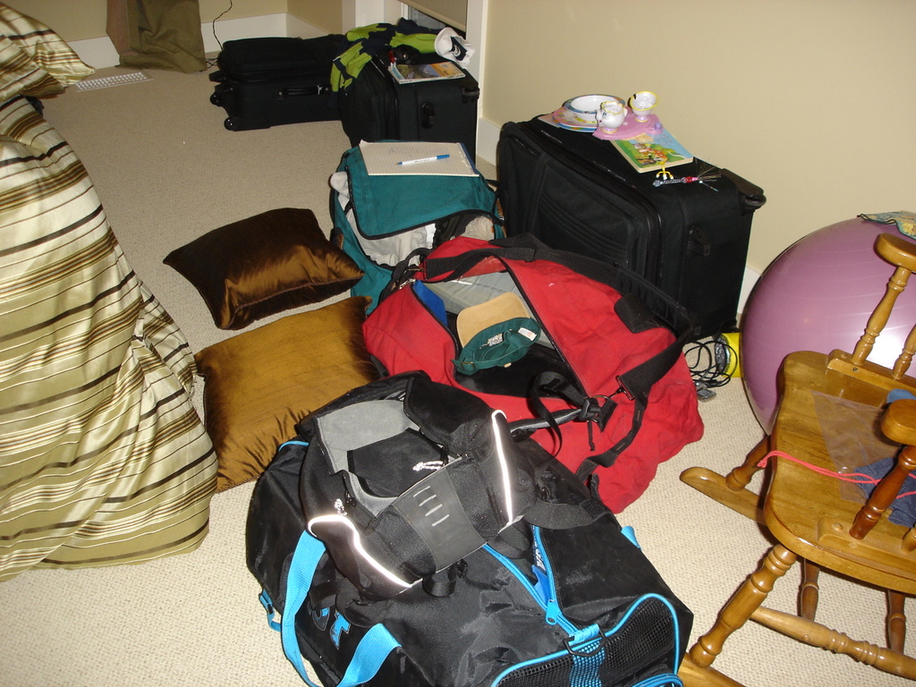 Pile of luggage